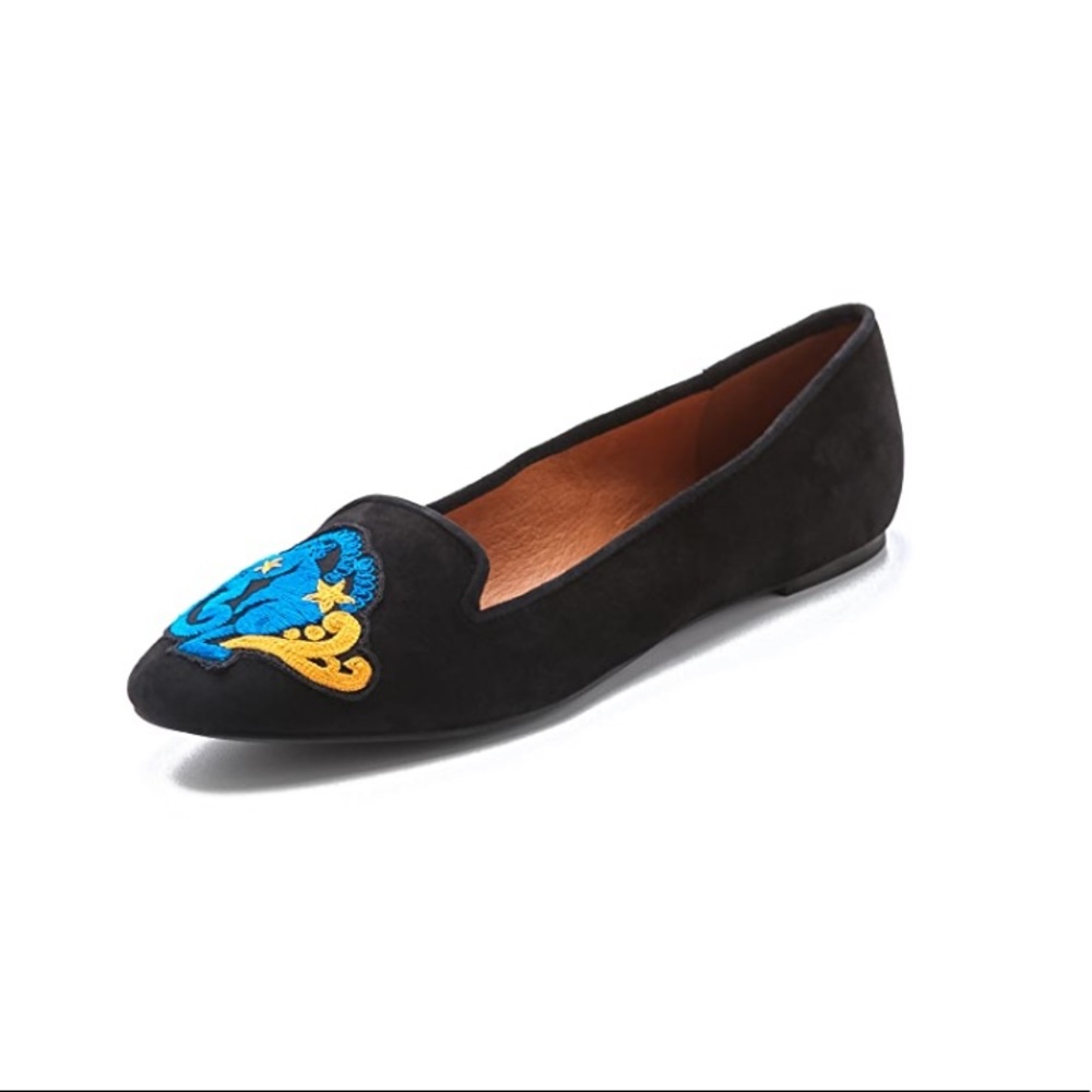 Rebecca Minkoff Suede Astro Capricorn Flats 11